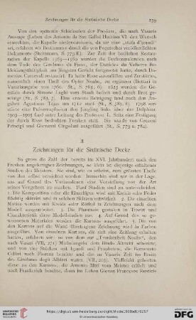 II Zeichnungen für die Sixtinische Decke