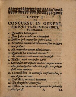 Joh. Brunnemanni, JC. Quondam Consiliar. Elect. Brandenb. & Facultatis Juridicæ in Universitate Francofurtana Ordinarii, De Processu Concursus Creditorum Prælectiones Publicæ
