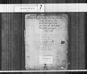 Ratsprotokolle des Jahres 1571