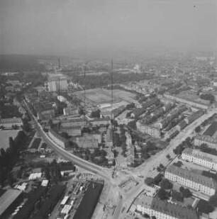 Wohnbebauung in Erfurt-Daberstedt : Blickrichtung Nordwesten