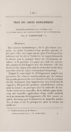 Tracé des cartes géographiques.
