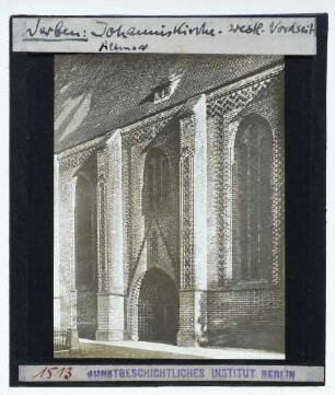 Werben (Elbe), St. Johannis : Außenansicht, N-Seite, Portal