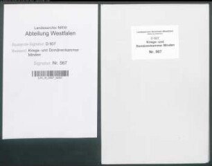 Amt Hausberge - Vogtei Landwehr - Bauerschaft Fülme: Revidiertes Kataster