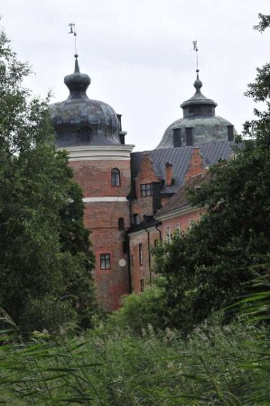 Mariefred - Schloss Gripsholm : Außenansicht des Schlosses Gripsholm, aufgenommen am 23. Juli 2012 in Mariefred
