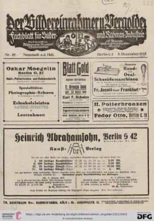 Nr. 49 (5. Dezember 1925)