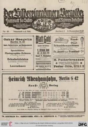 Nr. 49 (5. Dezember 1925)