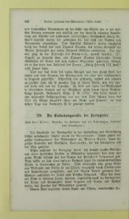 Die Entdeckungsreisen der Portugiesen