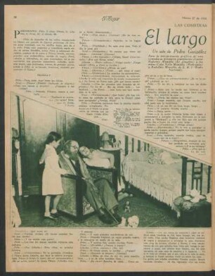 Las comedias de "El Hogar" : El largo viaje