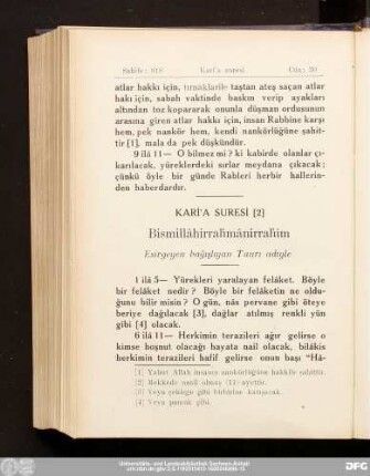 Kari'a Suresi