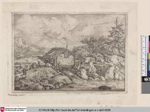 [Die Wassermühle; Le moulin à eau; The Water-Mill]