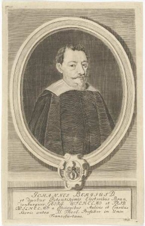 Bildnis des Johannes Bergius