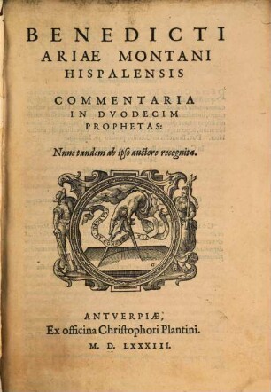 Commentaria in duodecim Prophetas