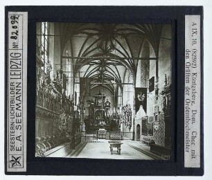 Königsberg, Dom : Innenansicht, Chor, Ritterchor