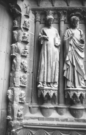Nördliches Westportal — Südlicher Türpfosten