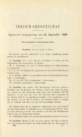 Algemeene vergadering van 25 September 1888