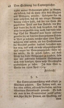 §. 2. [§ 3 existiert nicht]