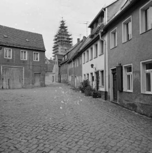 Dechanei. Blick nach Nordwesten zum Nikolaiturm