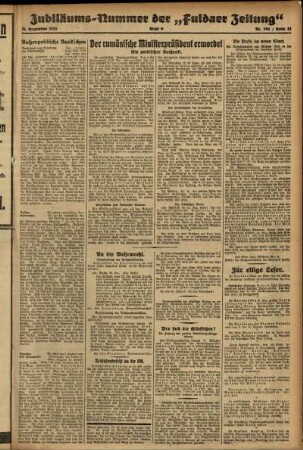 Dritte Ausgabe vom Sonntag, den 31. Dezember 1933.