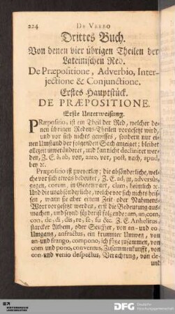 Drittes Buch. Von den vier übrigen Theilen der Lateinischen Red.