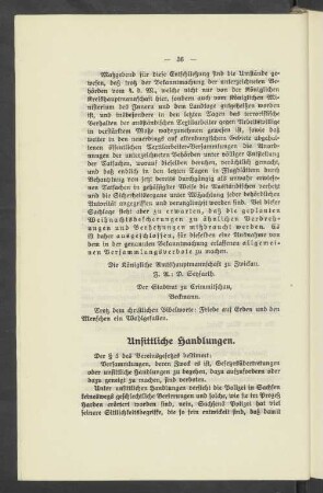 Unsittliche Handlungen