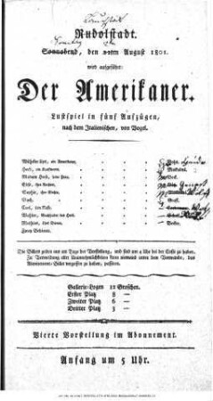 Der Amerikaner