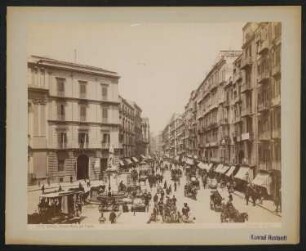 Via Roma und Via Toledo, Neapel: Ansicht