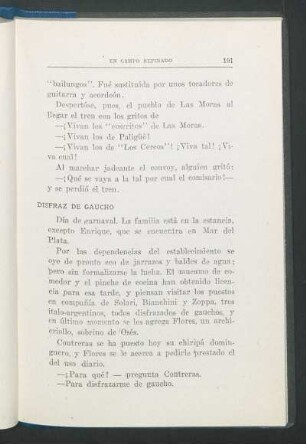 Disfraz del gaucho
