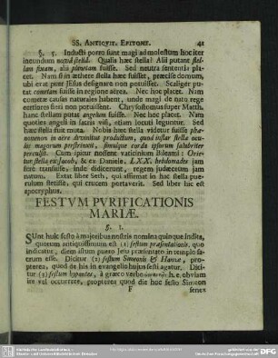 Festum Purificationis Mariae