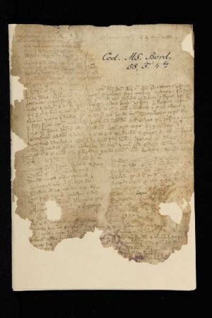 De quattuor sensibus sacrae scripturae. Nota. Sacra scriptura … alii simpliciter alii dupliciter alii tripliciter alii quadrupliciter sive historiale …