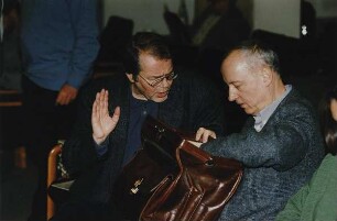 Volker Braun und Friedrich Dieckmann