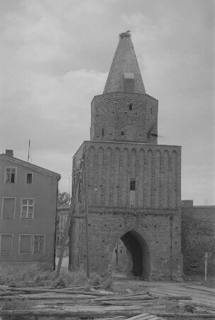 Pasewalk. Mühlentor (14./15. Jh.)