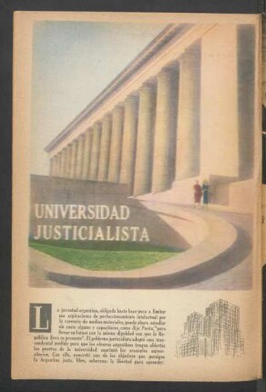 Universidad justicialista