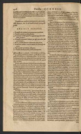 Decisio CCXXXIII.