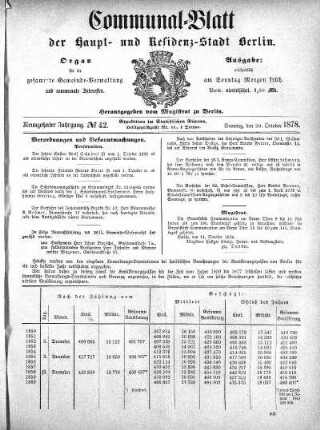 1878,42: No. 42, 20. Oktober 1878