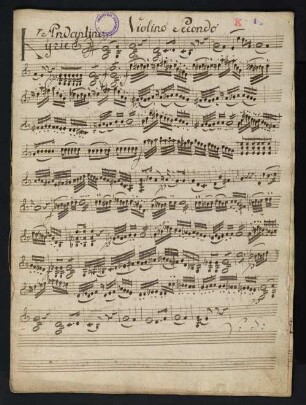 1-16, Violino II.