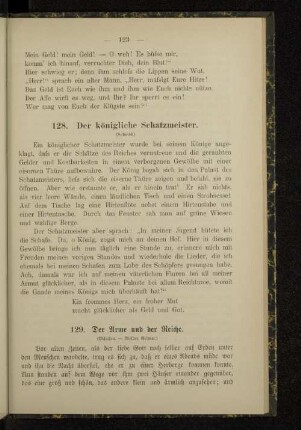 128. Der königliche Schatzmeister.