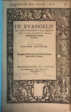 In Evangelii quod inscribitur secundum Lucam, duodecim priora capita homiliae centum & decem