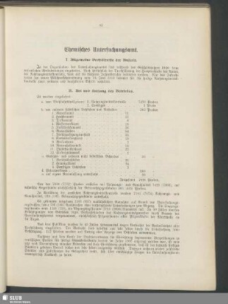 Chemisches Untersuchungsamt