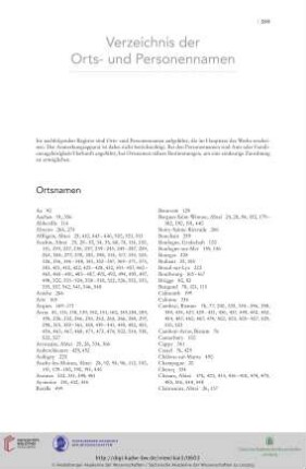 Verzeichnis der Orts- und Personennamen