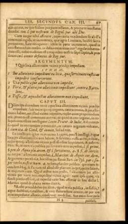 Argumentum. - Summae.