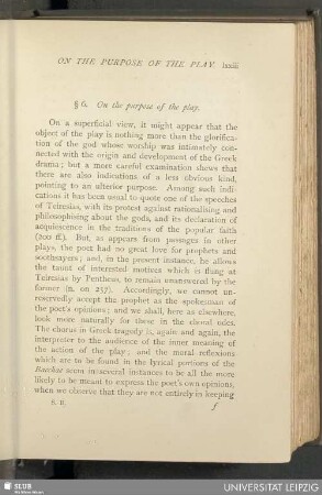 § 6, On the purpose of the play