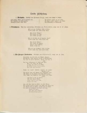Gesangs-Unterhaltung am Dienstag den 16. Dezember 1879 im Saale des katholischen Casino (Barerstraße 4). Anfang Abends 8 Uhr