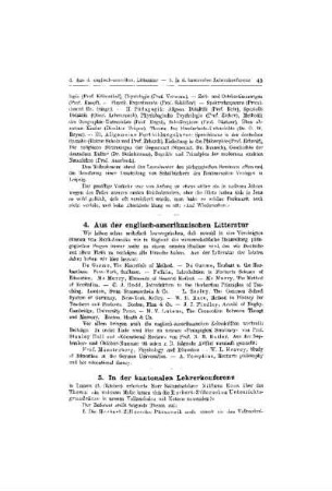 Aus der englisch-amerikanischen Litteratur
