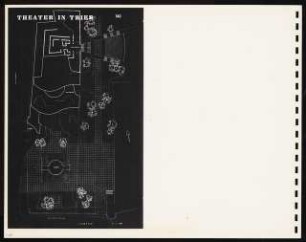 Sammelmappe: Stadttheater, Trier Wettbewerb: Lageplan 1:200