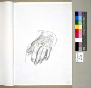 Handstudie zu Wolfgang Fortner