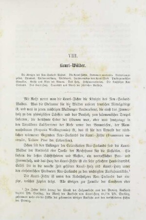 137-147, VIII. Kauri-Wälder