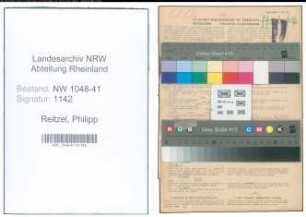 Entnazifizierung Philipp Reitzel , geb. 24.12.1920 (Arbeiter)