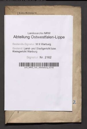Erblasser: Oelmann, Therese: