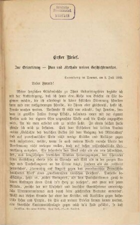 An meine Kritiker : nebst Ergänzungen und Erläuterungen zu den ersten drei Bänden meiner Geschichte des deutschen Volkes