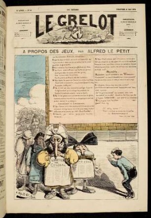 A propos des jeux, par Alfred Le Petit